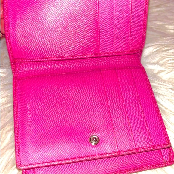 Authentic Prada Pink Snap Wallet - Picture 4 of 7